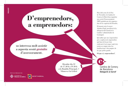 D'emprenedors a emprenedors. EIX