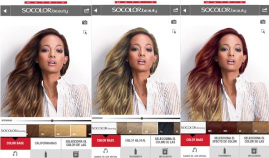 Descobreix l'app que canvia el color del teu cabell. AMIC