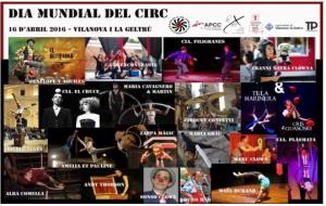 Dia Mundial del Circ a Vilanova i la Geltrú. EIX