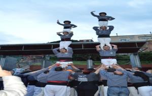 Diada a Montcada i Reixach dels Castellers de les Roquetes