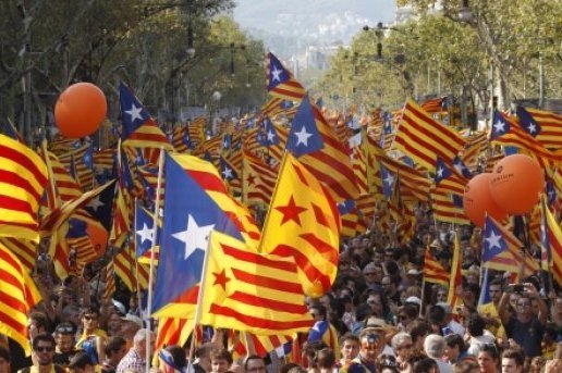 Diada Nacional de Catalunya. Eix