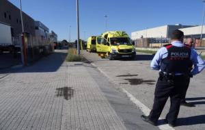 Dos ferits de gravetat en una explosió al polígon Domenys II de Vilafranca