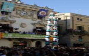 El 4 de 9 net dels Castellers de Vilafranca