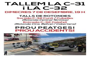 El Baix Penedès prepara una nova jornada reivindicativa amb talls als accessos a l'autopista. EIX