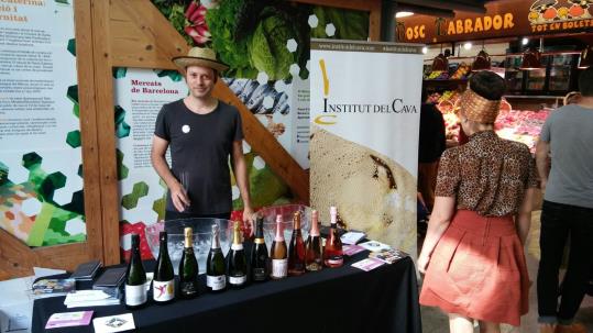 El cava, present als mercats de Barcelona. Institut del Cava