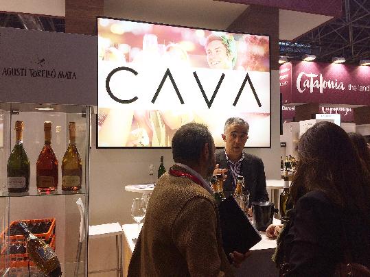 El cava s'exhibeix a Prowein, la fira de vins més gran del món. EIX