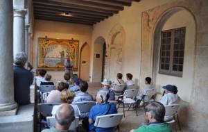 El Claustre de Sant Francesc, escenari de la presentació del Catàleg d’Arts Visuals 2015. Ajuntament de Vilafranca