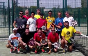 El Club Tennis Vilanova pàdel. Eix