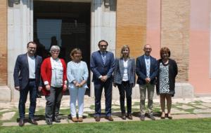 El conseller de Territori i Sostenibilitat, Josep Rull, assisteix al Consell d’Alcaldies del Garraf. CC Garraf
