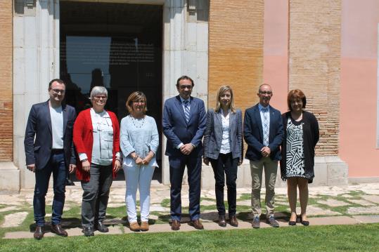 El conseller de Territori i Sostenibilitat, Josep Rull, assisteix al Consell d’Alcaldies del Garraf. CC Garraf