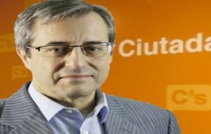 El diputat de Ciutadans (C’s) al Parlament de Catalunya, Martín Barra. Eix