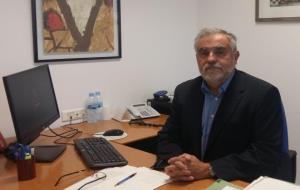 El doctor Josep Lluís Ibáñez, gerent dels consorcis sanitaris de l'Alt Penedès i Garraf . Roger Vives