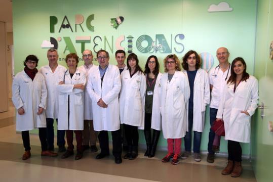 El grup de Recerca Translacional en el Càncer a la Infància i l’Adolescència del Vall d’Hebron Institut de Recerca (VHIR). ACN