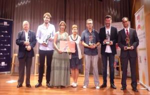 El grup de teatre l'Escotilló, premi Arlequí al grup amateur. EIX