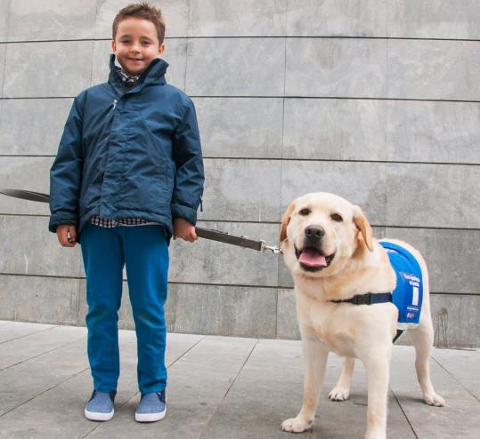 El Jan amb el seu gos. Eix