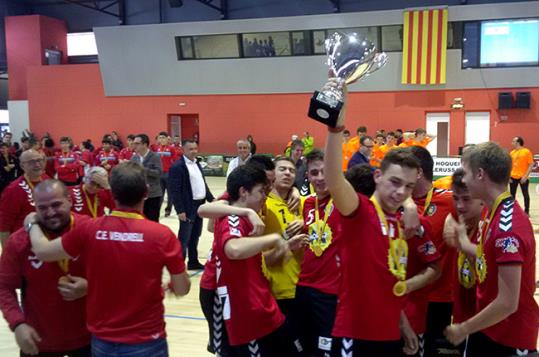 El Juvenil del CE Vendrell, campió de Catalunya. Eix