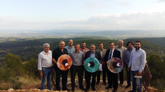 El Miravinya es posa en marxa per convertir el paisatge penedesenc 