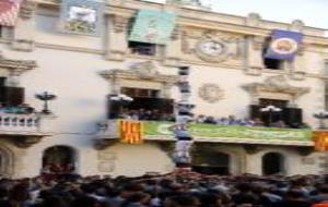 El pilar de 6 dels Castellers de Sants