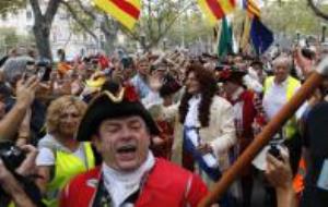 El pregó alternatiu de Toni Albà a La Mercè reivindica la independència i carrega contra Andújar i la gestió municipal de Colau