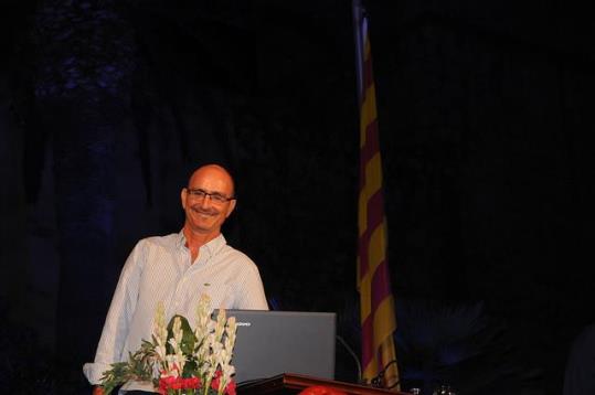 El pregoner de la Festa Major de Sitges, Valentí Mongay. Ajuntament de Sitges