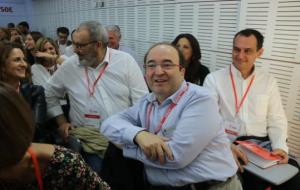 El primer secretari del PSC, Miquel Iceta, al Comitè Federal del PSOE. ACN