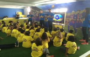 El projecte BarçaKids torna a Vilanova i la Geltrú. BarçaKids 