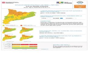 El Servei Meteorològic de Catalunya emet avís de neu per a 26 comarques per al dissabte