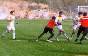 El Sub16 del Rugbi Nova Olivella. Eix