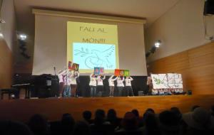 El Vendrell celebra el Dia Escolar de la No-violència a l’Auditori de l’EMMPAC. Ajuntament del Vendrell