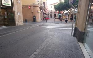 El Vendrell vol ampliar l'illa de vianants als carrers Prat de La Riba i Doctor Robert 