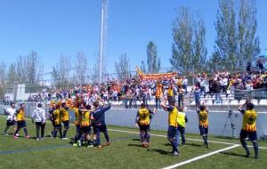 El Vilafranca ha certificat a Cerdanyola la seva participació en un play-off d'ascens a Segona B