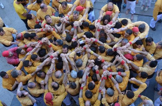 Els Bordegassos, diumenge al Fòrum de les Cultures Populars de l’Hospitalet. Maite Gomà