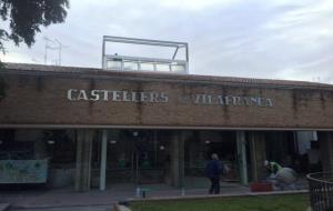 Els Castellers de Vilafranca comencen la primera fase de les obres de remodelació de Cal Figarot