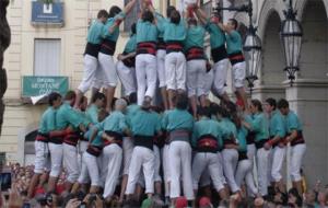 Els Castellers de Vilafranca volen fer el 3 de 10 amb folre i manilles a Vilanova. Castellers de Vilafranca