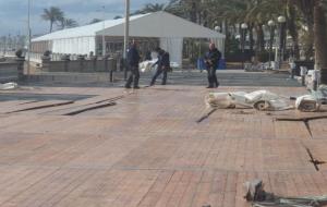 Els danys del temporal a Sitges arriben als 100.000 euros. Ajuntament de Sitges