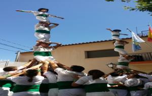 Els Falcons de Vilafranca a la festa major de Pontons