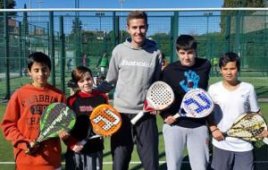 Els participants al clínic amb Marc Quilez