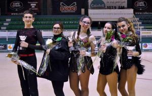 Els patinadors del Club Patinatge Artístic Vendrell. Eix