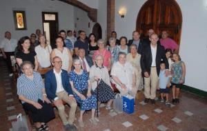 Emotiu comiat de les tres religioses concepcionistes Sor Milagros Boté, sor Dolores Hora i sor Carmen Parra. Ajuntament de Sitges