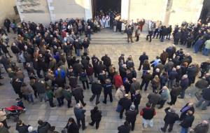 Emotiu i multitudinari comiat a Esteve Orriols, exalcalde de Vilanova i la Geltrú