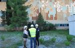 Endesa dóna a l'Ajuntament de Cubelles el mural de la Central Tèrmica. Ajuntament de Cubelles