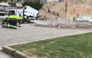 Ensurt amb el foc a les Matinades Infantils de Santa Tecla de Sitges