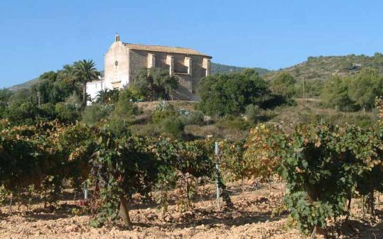 Ermita de Sant Pau. Eix