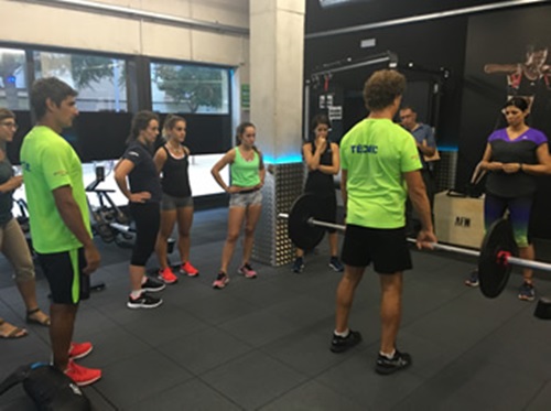 Es posa en funcionament la nova sala FitBOX al CEMS Esportiu La Piscina. Ajuntament de Vilanova