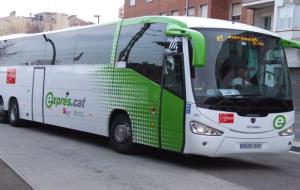 Es posen en funcionament dues expedicions de bus exprés més directes entre el Vendrell i Tarragona. Ajuntament del Vendrell