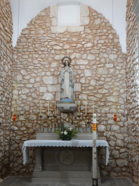 Es reprenen les obres de restauració de l'església de Canyelles. Ajuntament de Canyelles