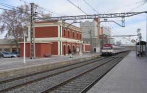 Estació de Rodalies de Santa Margarida i els Monjos. EIX