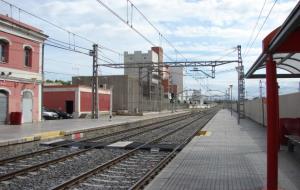 Estació de Rodalies de Santa Margarida i els Monjos. EIX