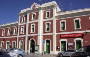 Estació de trens de Vilafranca del Penedès. ACN/ Gemma Sànchez