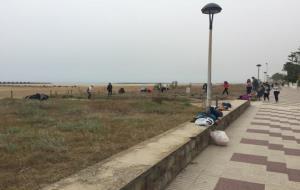 Estudiants i ecologistes s'uneixen a Cunit per protegir la zona dunar. Ajuntament de Cunit